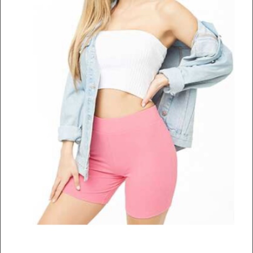 Ribbed Stretch Shorts